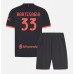 AC Milan Davide Bartesaghi #33 Dětské Oblečení 3rd Dres 2026-27 Krátkým Rukávem (+ trenýrky) AC Milan Davide Bartesaghi #33 Dětské Oblečení 3rd Dres 2026-27 Krátkým Rukávem (+ trenýrky)
